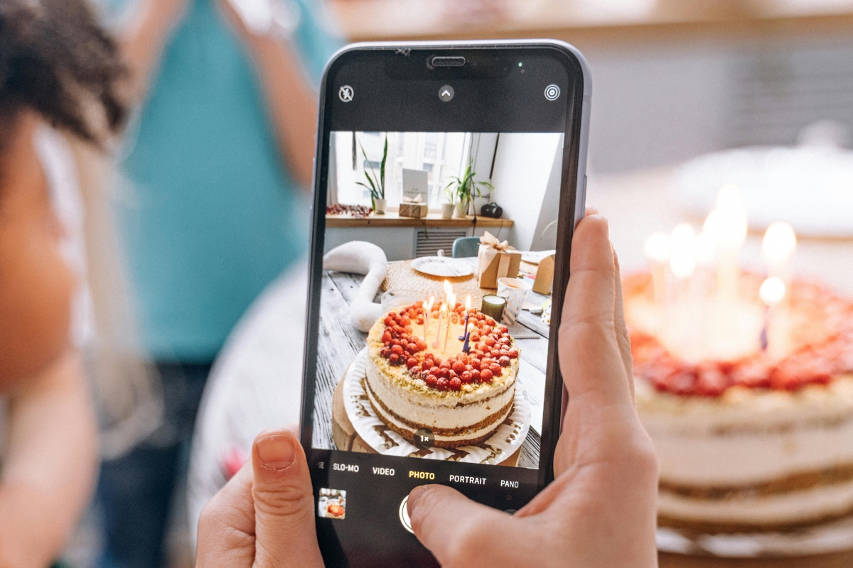 Figure 1: Capturing moments on your birthday